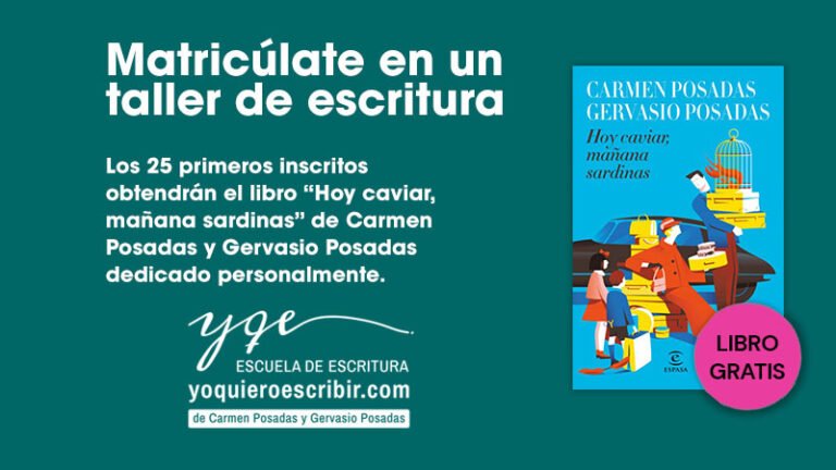 Carmen Posadas y Gervasio Posadas lanzan la reedición de su exitosa novela «Hoy caviar, mañana sardinas»